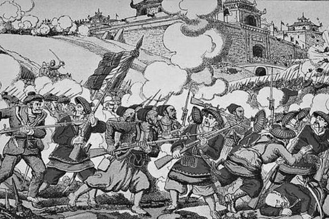 Conquista del Sur de China y Tonkín. Primera tentativa de paso hacia el Oeste, por el Sü-chuan.