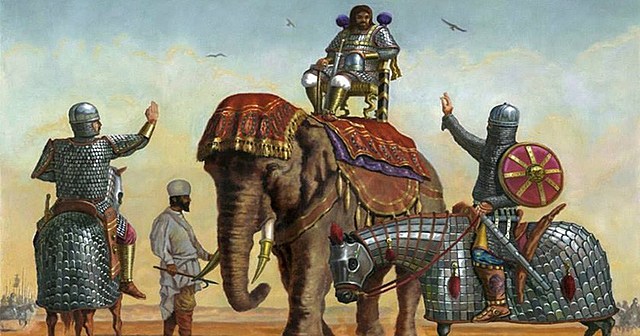 Campaña de Constantino contra los Sasánidas.