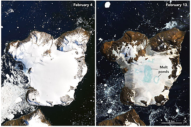 La Antártida se derrite