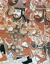 Los chinos aprenden de los sogdianos a fabricar vasos de color.