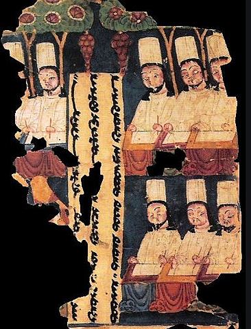 Un persa introduce el maniqueísmo en China.