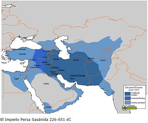 Fin de la dinastía Sasánida. El último sha, Firuz, se refugia en China.