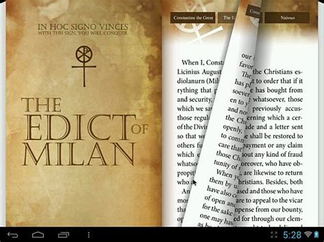 Edict of Milan issued