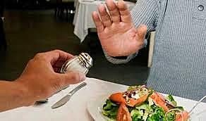 3. Disminuye el consumo de sal