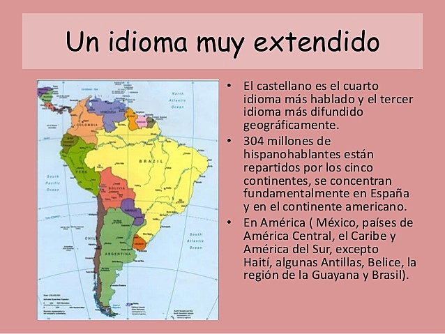 El castellano en América