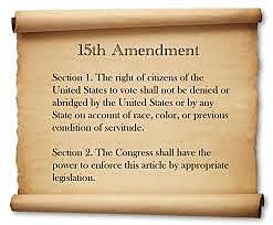 The 15th Amendment
