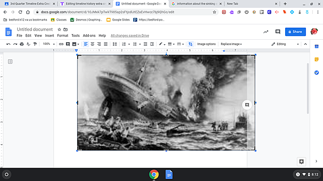 sinking of the lusitania