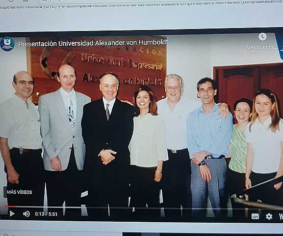 Inicio de la CORPORACIÓN UNIVERSITARIA EMPRESARIAL ALEXANDER VON HUMBOLDT