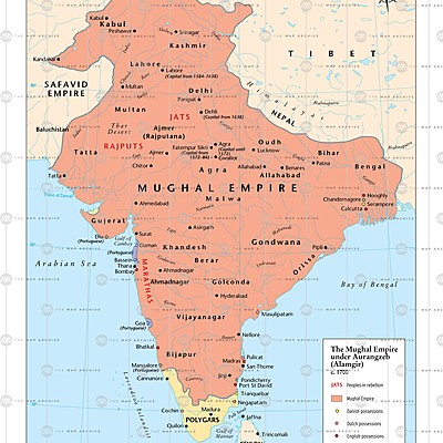 Timeline: Mughal Empire/British Raj - GT World