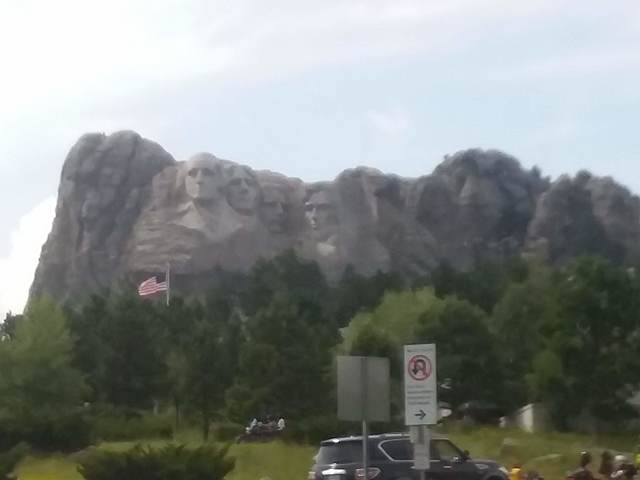 Visited mount Rushmore.