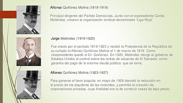 La familia Meléndez-Quiñonez, gobernó por 14 años.