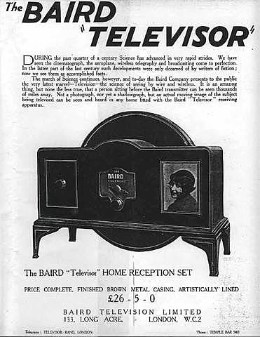 Televisión modelo Baird