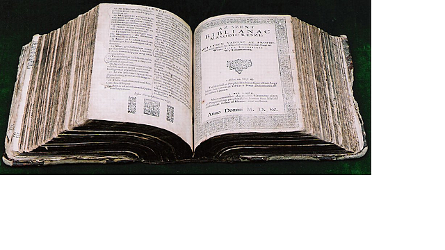 1590 Első magyar Biblia Károli Gáspár fordításában