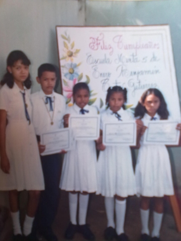 my fifth grade graduation