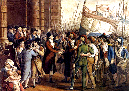 La convención girondina