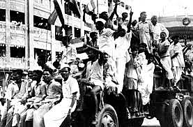 La independencia de India