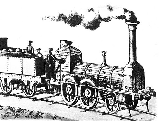 La locomotora de vapor