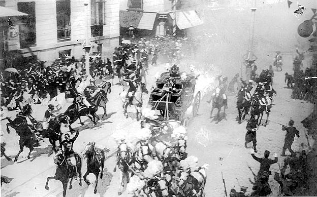 Atentado contra Alfonso XIII el día de su boda