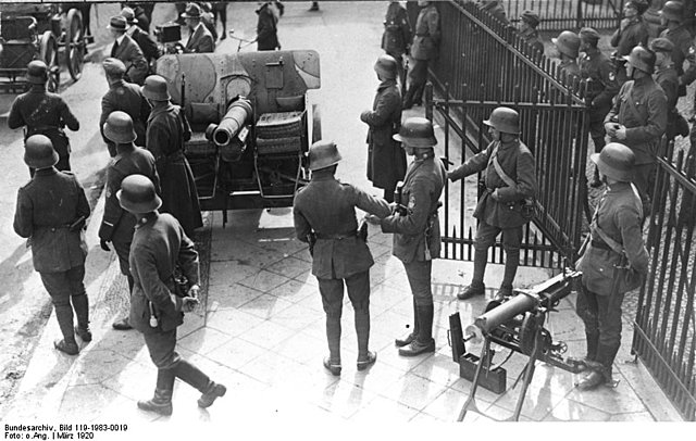 Golpe de Estado fallido en Alemania