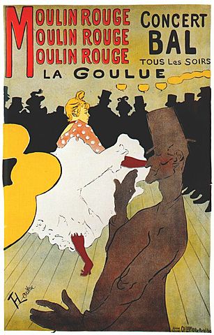 Moulin rouge La Goulue - Toulouse Lautrec