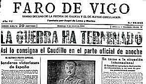 FIN DE LA GUERRA CIVIL