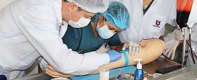 Paso a la sede principal y Técnico auxiliar enfermería.