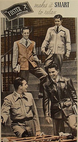 Men's Fashion 1940s