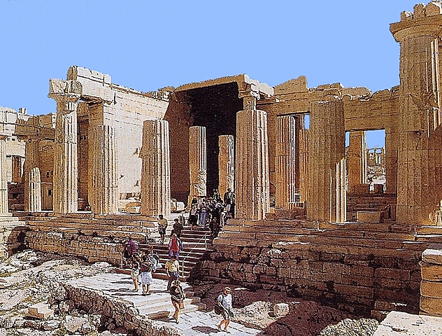 Costruzione dei Propilei