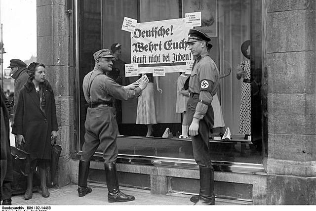 Boicot a las tiendas judías