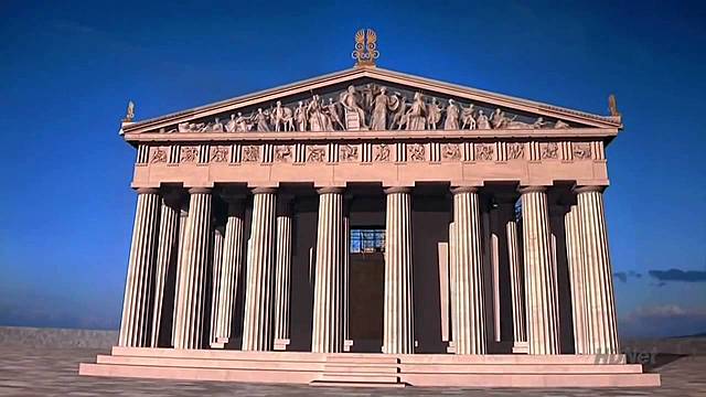 Rinforzo mura del campanile del Partenone