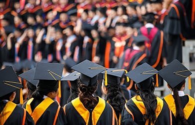 Amir graduates high school