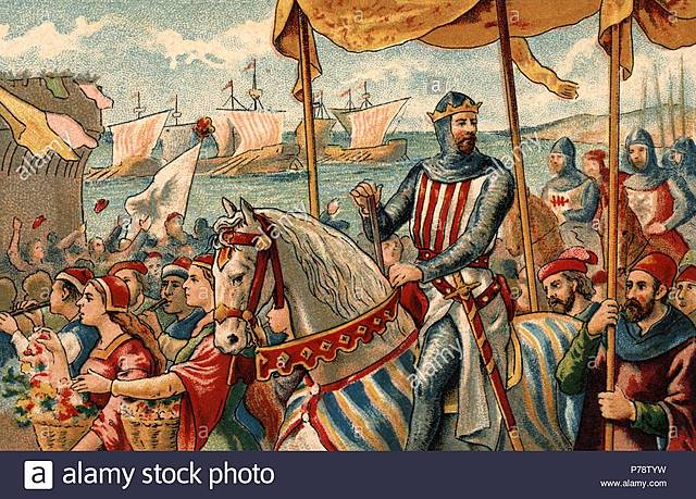 Pedro III de Aragon incorporates Sicily