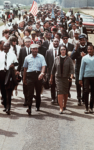 March from Selma , Alabama
