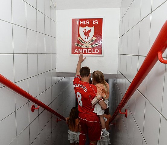 A LEGEND SAID GOODBYE TO LIVERPOOL F.C.