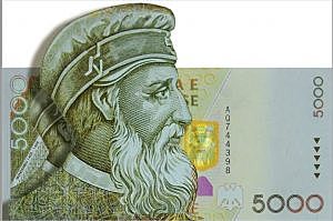 Kartëmonedha 5000 lekë