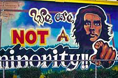 Chicano Movement (Mural Movement) (Purple)