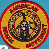 American Indian Movement (AIM) (Blue)