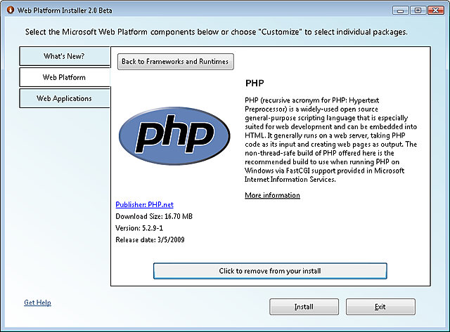 PHP 5.2.8