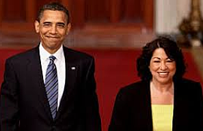 Sonia Sotomayer appointed to Supreme Court (Orange)