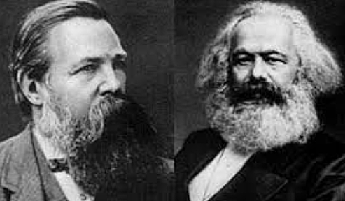 Claros Marx y Federico  Engels