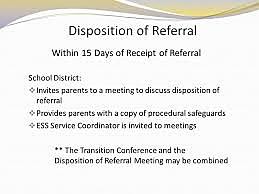 Step 2-Disposition of Referral