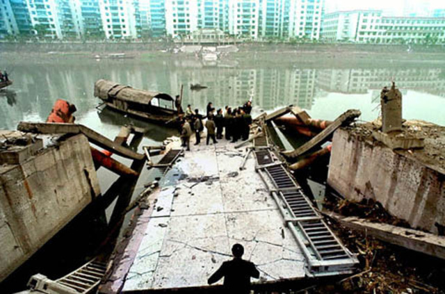 Rainbow Bridge Collapse