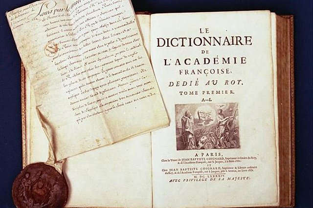 DICCIONARIO DE LA ACADEMIA FRANCESA