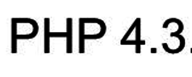 PHP 4.3