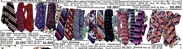 1921-1930: New on Ties