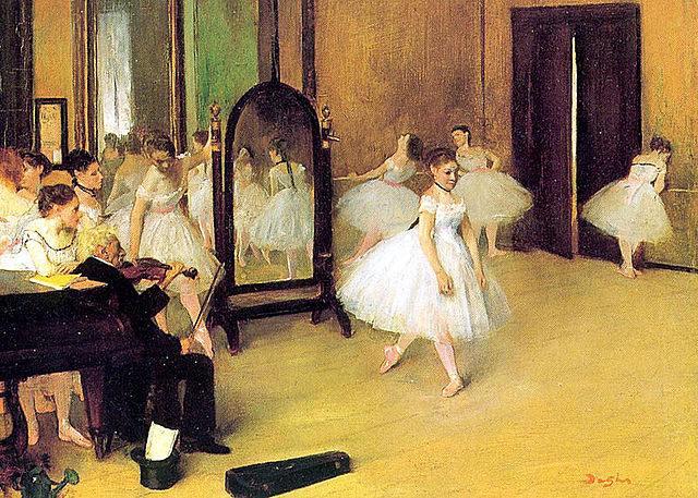 Degas(1834-1917)-Classe de dansa