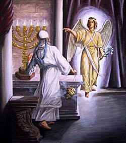 El Arcangel San Gabriel visita a Mahoma