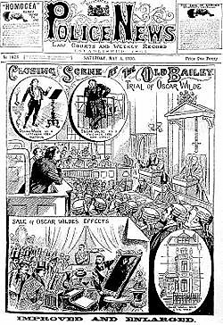 Oscar Wilde sentenced to two years of forced labor