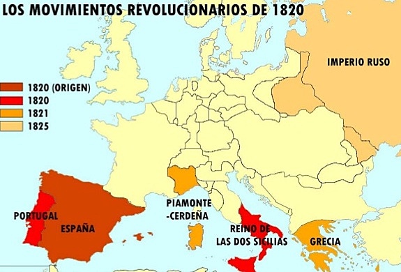 Primera oleada revolucionaria