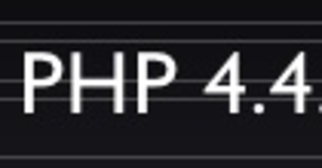PHP 4.4